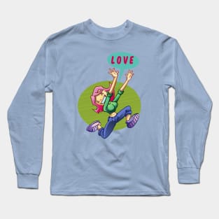 Running Love Long Sleeve T-Shirt